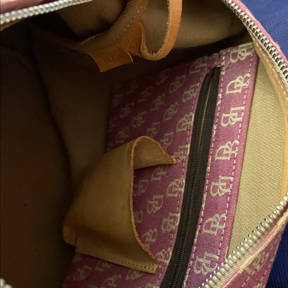 Dooney & Bourke Pink Monogram Bag with dust bag - Picture 8 of 9